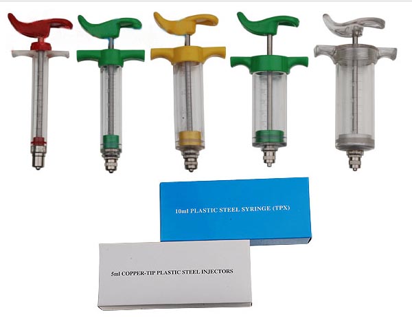 NL205 plastic steel syringes without dose nut 